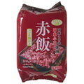 たかの 小豆赤飯 ごま塩付 3個パック (160g×3個)×8個入【日本出荷】