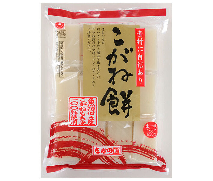 たかの 魚沼産こがね餅 650g×10袋入【日本出荷】