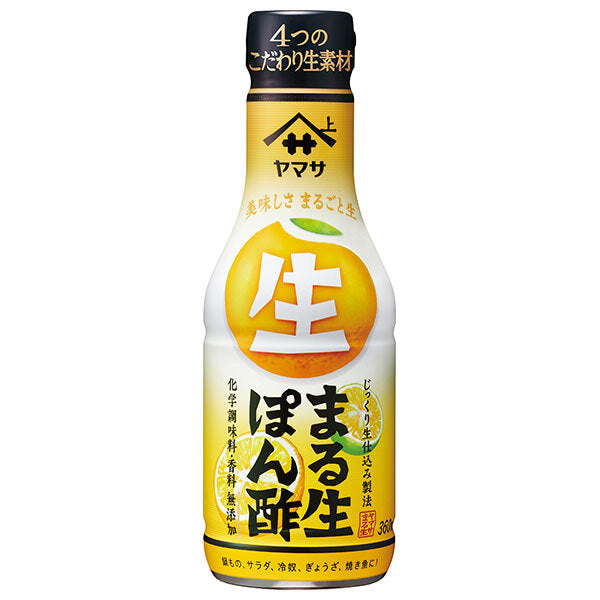 Yamasa Soy Sauce Maru Nama Ponzu 360ml x 12 bottles [Shipped in Japan]