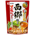 Yamaki Saigo hotpot soup Kurobuta dashi soy sauce hotpot soup 700g x 12 bags [shipped in Japan]