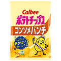 カルビー ポテトチップス コンソメパンチ 55g×16袋入【日本出荷】