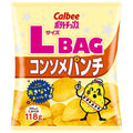 カルビー ポテトチップス LサイズBAG コンソメパンチ 118g×12袋入【日本出荷】