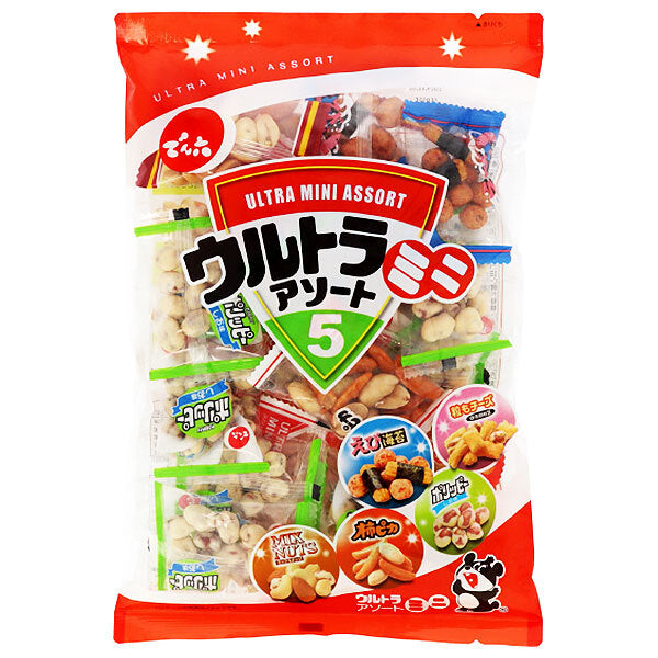 Denroku Ultra Mini Assortment 5 200g x 12 bags [shipped in Japan]