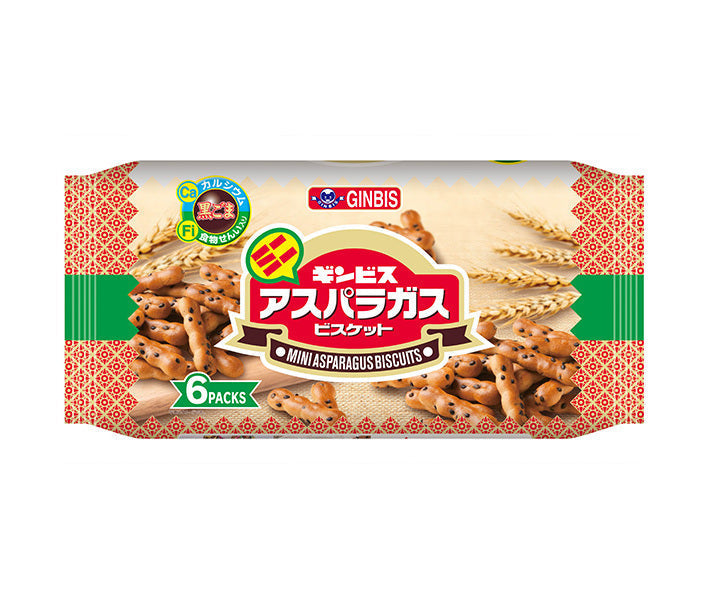 ギンビス ミニアスパラガス6P 138g×12袋入【日本出荷】