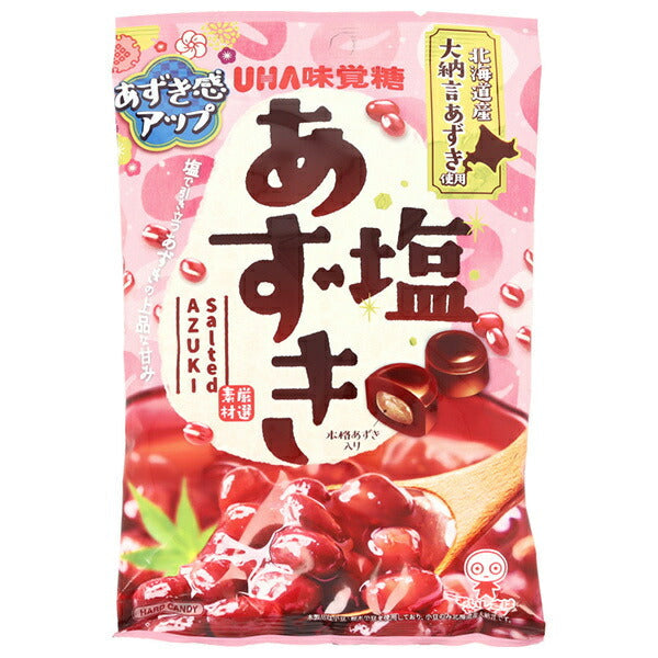 UHA味覚糖 塩あずき 109g×6袋入【日本出荷】