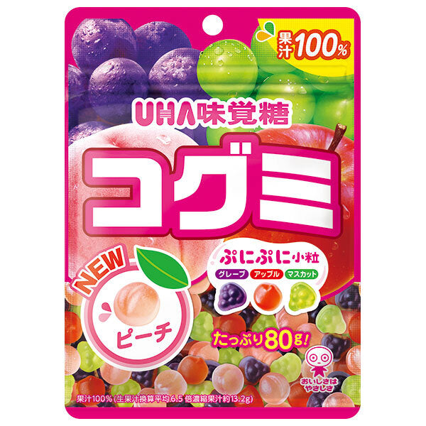 UHA Mikakuto Kogumi 80g x 10 bags [shipped in Japan]