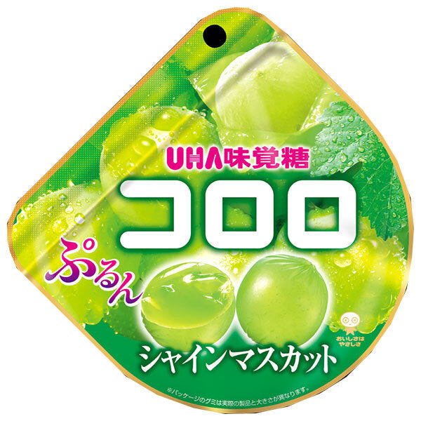 UHA Mikakuto Kororo Shine Muscat 48g x 6 bags [shipped in Japan]