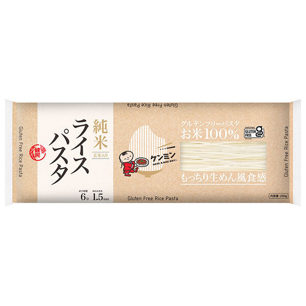 Kenmin Rice Pasta 250g x 12 bags [shipped in Japan]