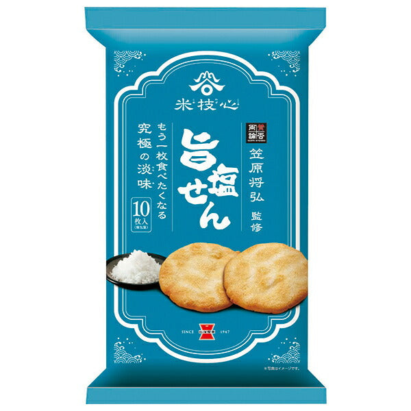 岩塚製菓 旨塩せん 10枚×12袋入【日本出荷】