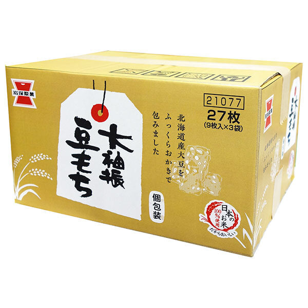 岩塚製菓 箱 大袖振豆もち 27枚×1箱入【日本出荷】