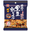 岩塚製菓 黒豆割りせん 醤油味 45g×10袋入【日本出荷】