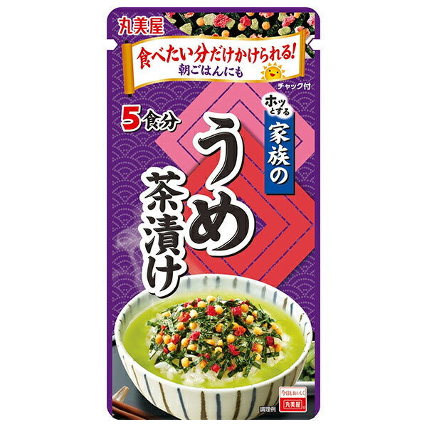 Marumiya Family Ume Chazuke 33g x 10 bags [shipped in Japan]