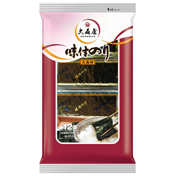 大森屋 大森印 (12切5枚12束)×10個入【日本出荷】
