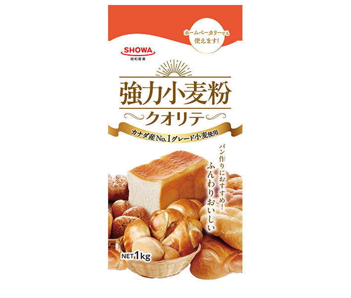 昭和産業 (SHOWA) クオリテ(強力小麦粉) 1000g×15袋入【日本出荷】