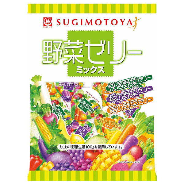 Sugimotoya Seika Vegetable Jelly Mix 462g (22g x 21 pieces) x 8 bags [Shipped in Japan]