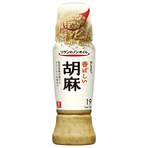 Riken Vitamin Riken's Non-Oil Selecty Fragrant Sesame 190ml PET bottle x 12 pieces [Shipped in Japan]