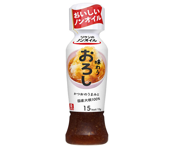 Riken Vitamin Riken's non-oil tasting grated 190ml plastic bottle x 12 pieces [shipped in Japan]
