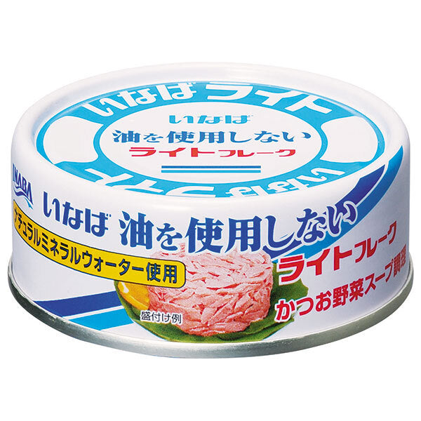 Inaba Foods Oil-free light flakes 70g x 24 pieces [shipped in Japan]