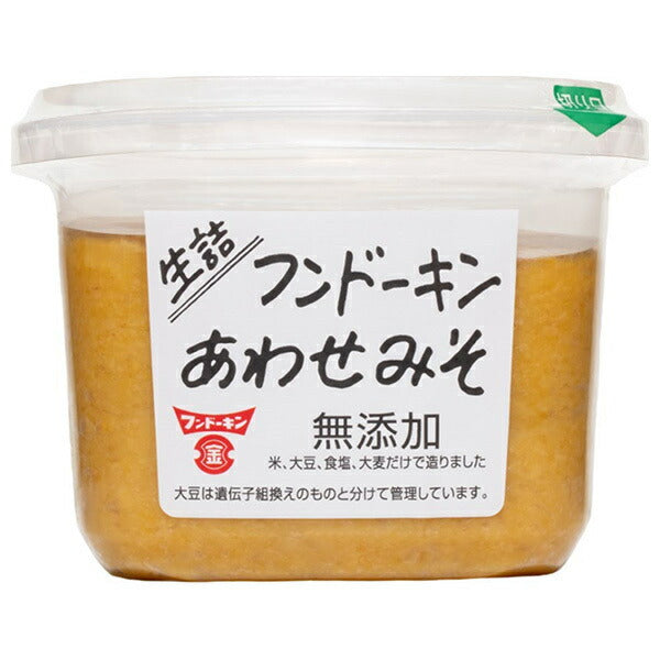 Fundokin Raw Awase Miso Additive-Free 850g x 6 pieces [Shipped in Japan]