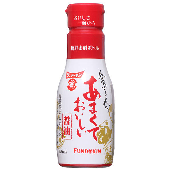 Fundokin sweet and delicious soy sauce 200ml x 12 bottles [shipped in Japan]