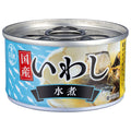 Shinada Canned Boiled Sardines Made with Domestic Sardines 80g cans x 24 pieces [Shipped in Japan]