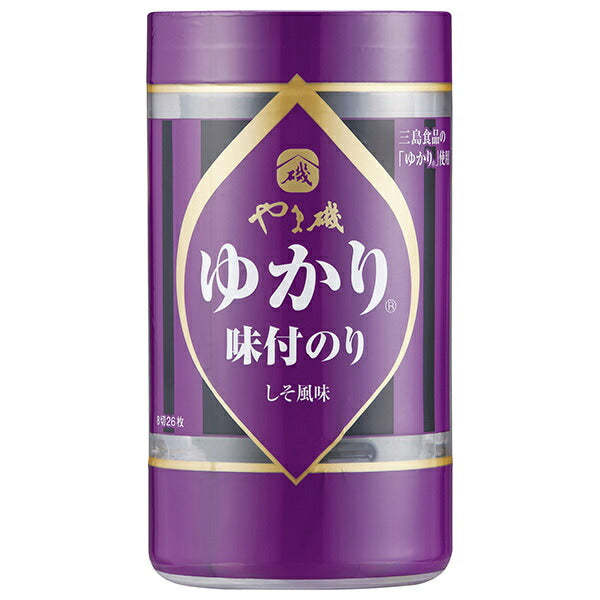 やま磯 ゆかり 味付のり カップG 8切26枚×5個入【日本出荷】