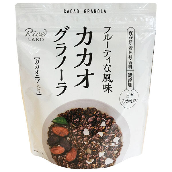 幸福米穀 カカオグラノーラ 200g×15袋入【日本出荷】