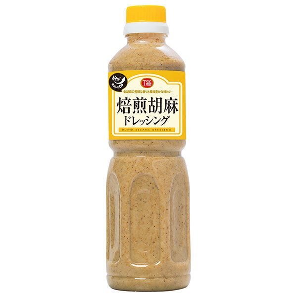 徳島産業 TSK 焙煎胡麻ドレッシング 500mlペットボトル×12本入【日本出荷】