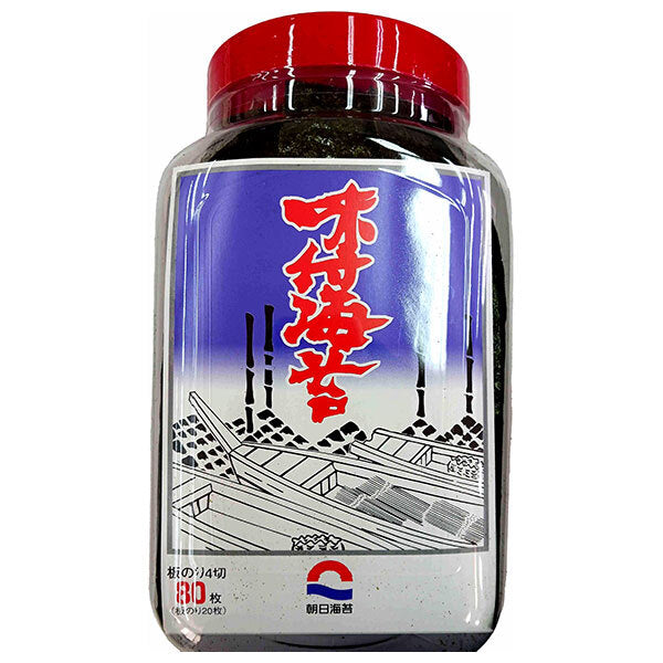 朝日海苔本舗 味付海苔 4切80枚(板のり20枚)×3個入【日本出荷】