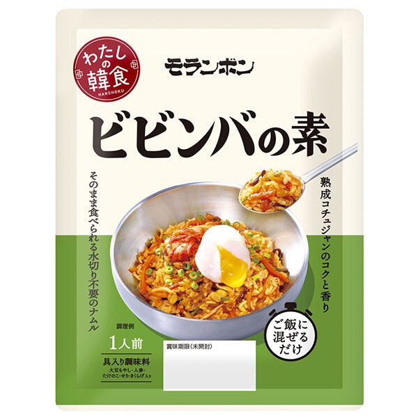 Moranbong My Korean Food Bibimbap Mix 120g x 10 bags [Shipped in Japan]