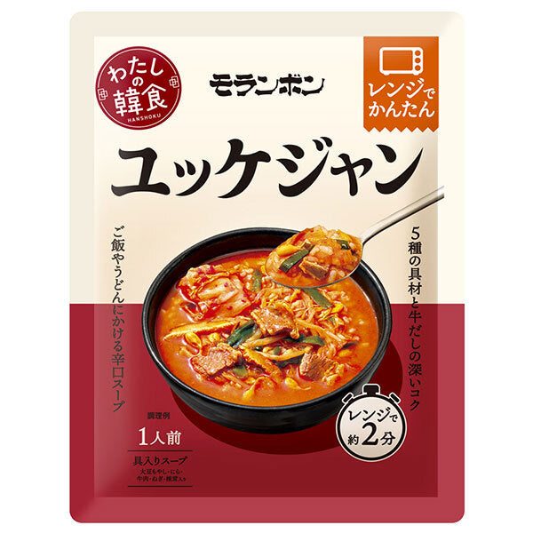 Moranbong My Korean Food Yukgaejang 250g x 10 bags [shipped in Japan]