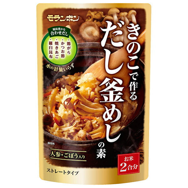 モランボン きのこで作る だし釜めしの素 445g×10袋入【日本出荷】