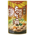 モランボン 横綱 地鶏だしちゃんこ鍋用スープ 味噌味 750g×10袋入【日本出荷】