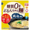Omikenshi 0g Carbohydrate Purunchan Noodles Salted Chicken Flavor 200g x 12 bags [Shipped in Japan]