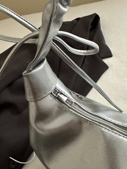 Butterfly Ruched Strap Shoulder Bag