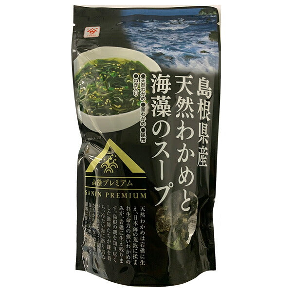 Uonoya Natural wakame and seaweed soup from Shimane Prefecture 60g bags x 10 bags [shipped in Japan]