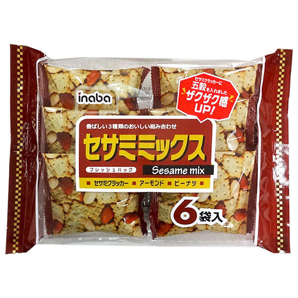 稲葉ピーナツ セサミミックス 6袋×12袋入【日本出荷】