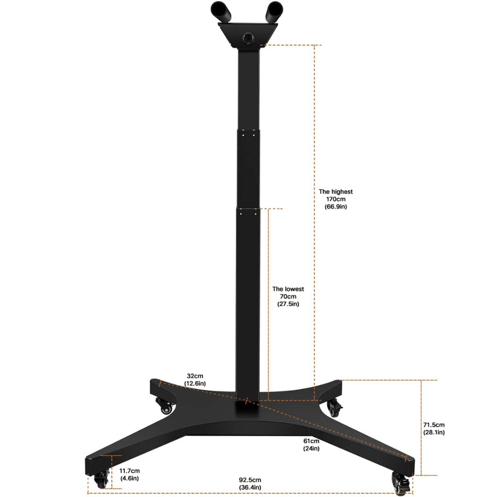 Kivo Stands: Commercial Grade Light Therapy Stands