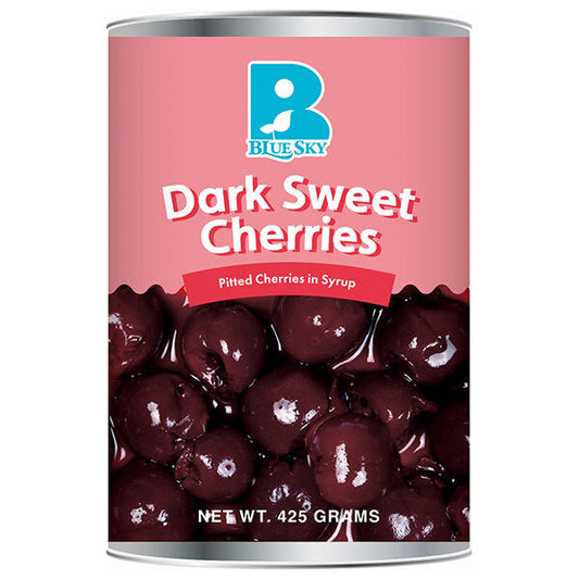 Blue Sky Dark Sweet Cherry No. 4 can 425g x 12 pieces [shipped in Japan]
