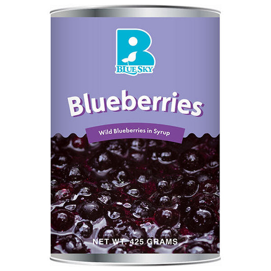Blue Sky Blueberry No. 4 can 425g x 12 pieces [shipped in Japan]