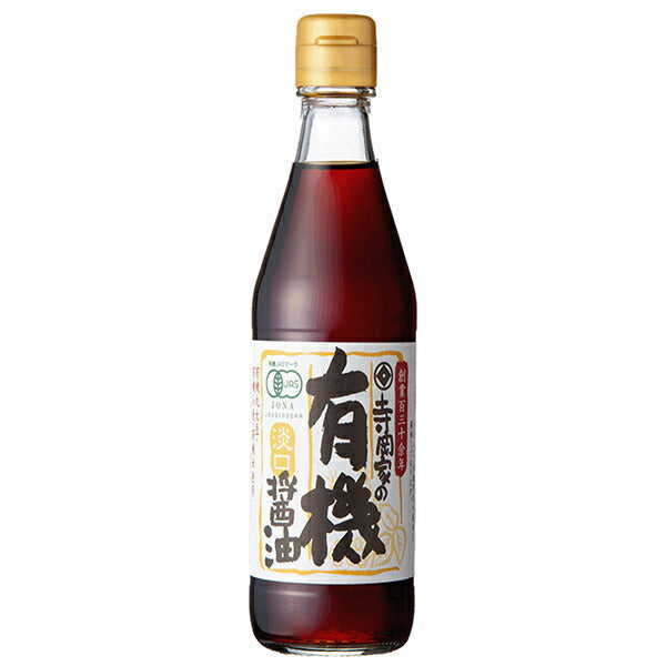 寺岡有機醸造 寺岡家の有機醤油 淡口 300ml瓶×10本入【日本出荷】