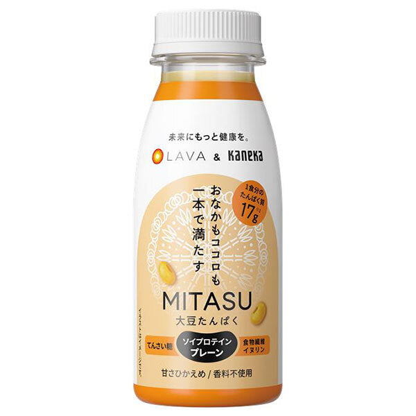 Kaneka Foods MITASU Soy Protein Plain 235ml plastic bottle x 12 bottles [shipped in Japan]
