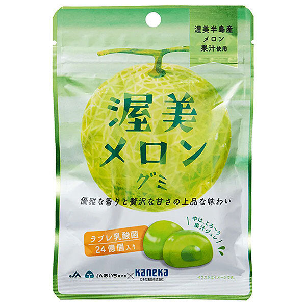 カネカ食品 渥美メロングミ ラブレ乳酸菌入 40g×10袋入【日本出荷】