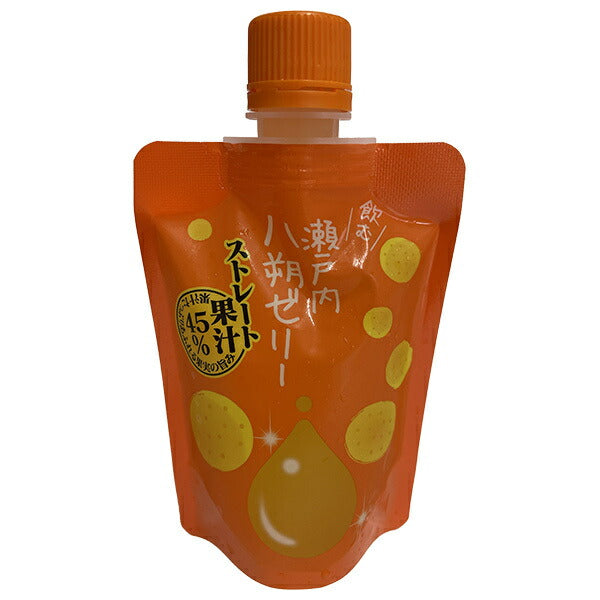 丸松 飲む瀬戸内八朔ゼリー 140g×24個入【日本出荷】