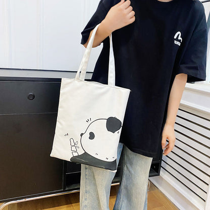 Student Commuter Shoulder Casual Tote Bag For Class