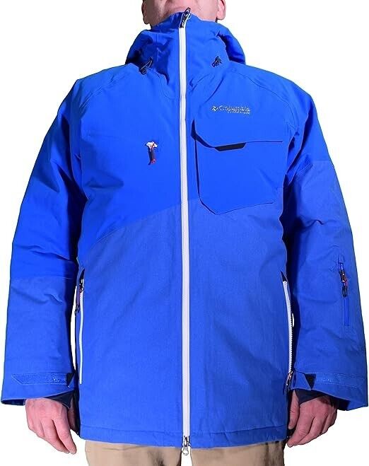 Columbia Titanium Men's First Tracks 860 TurboDown Insulated Ski Jacket Medium