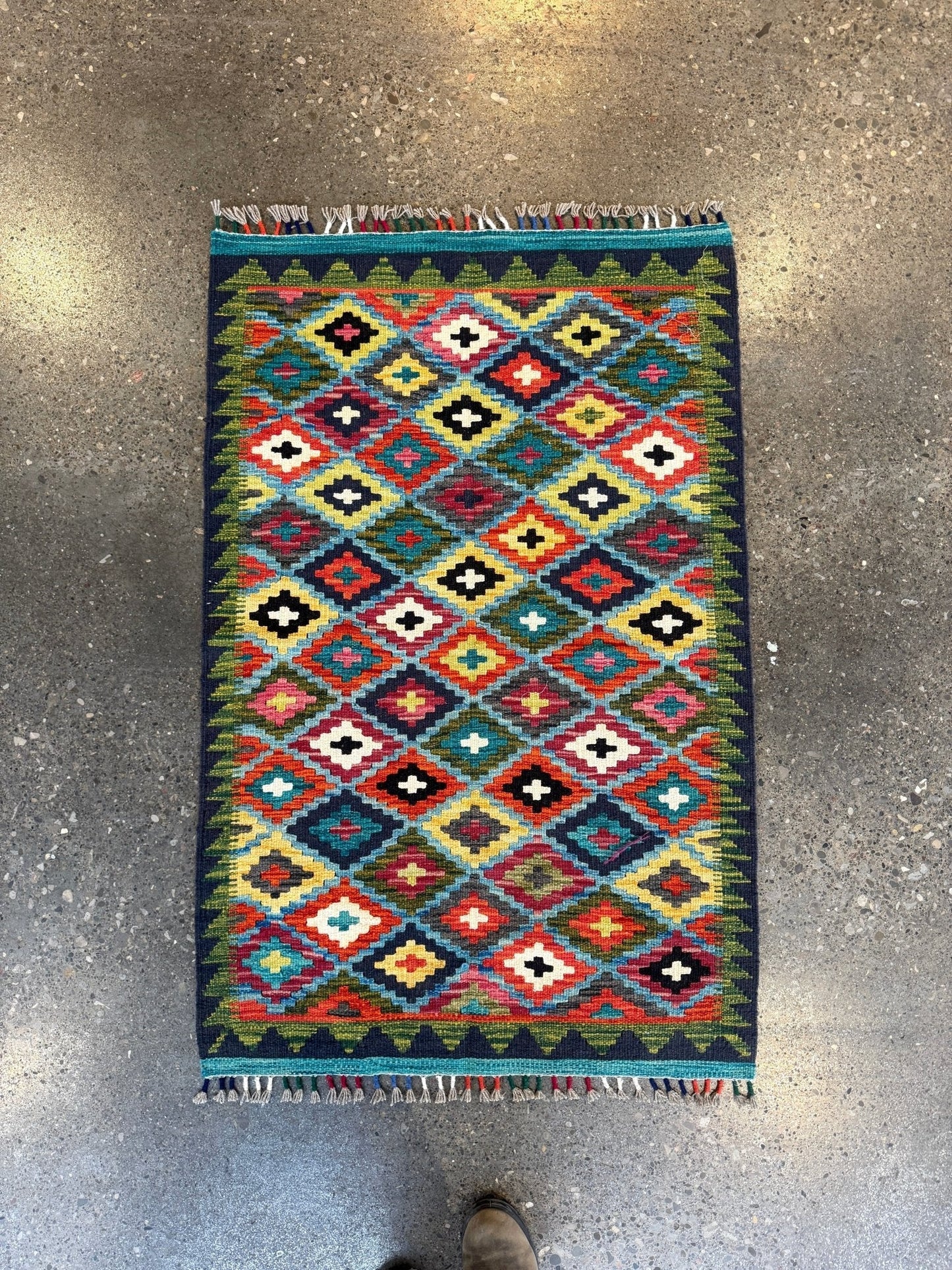 Afghan Maimana Kilim Rug | 2' 10" x 4' 5"