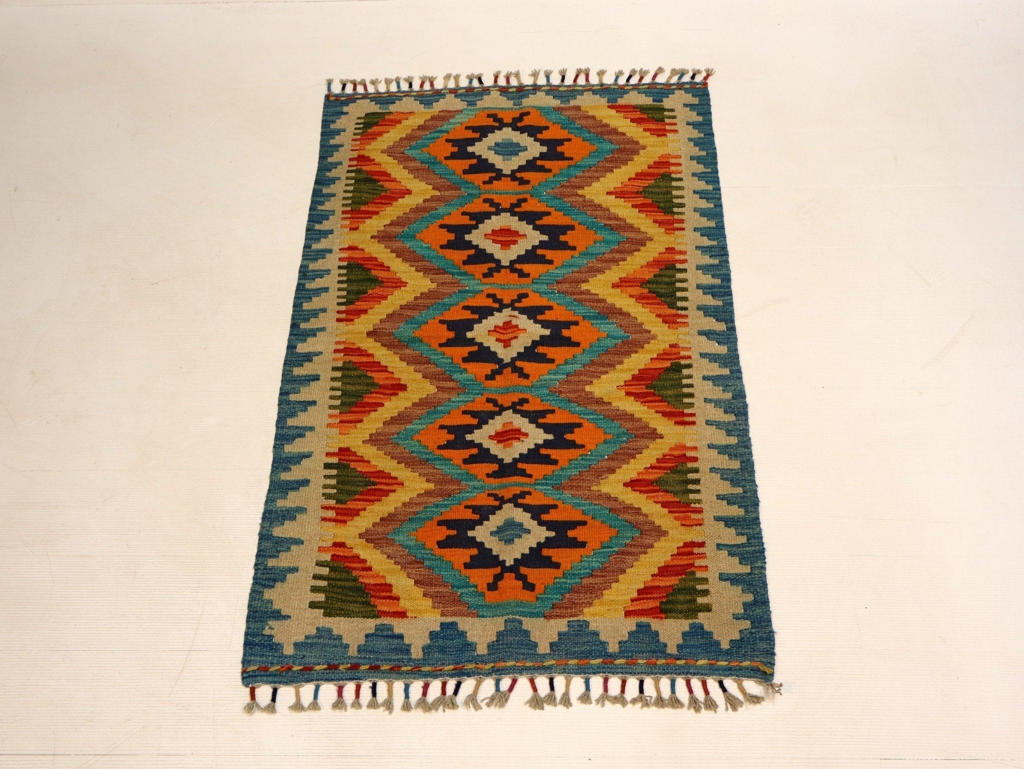 Afghan Maimana Kilim Rug | 2' 6" x 4' 1"