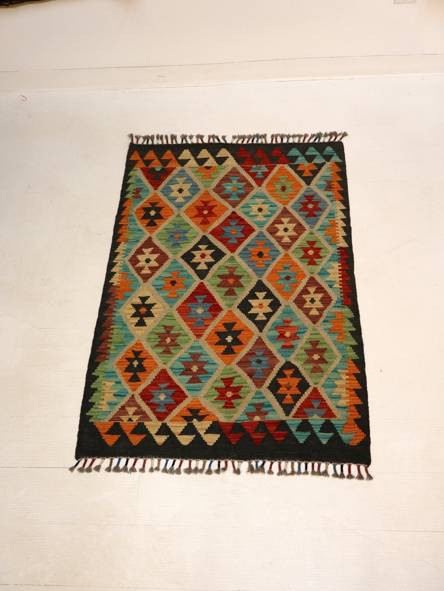 Afghan Maimana Kilim Rug | 2' 9" x 4' 2"