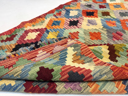 Afghan Maimana Kilim Rug | 3' 5" x 6' 8"